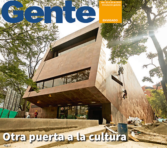 Foto del Parque Cultural Otraparte, reseñado en el periódico Gente de Envigado
