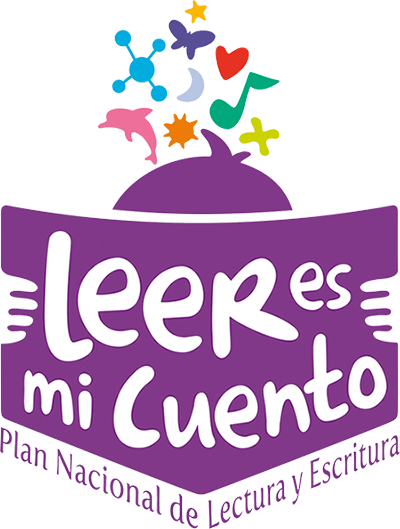 Logo del Plan Nacional de Lectura y Escritura «Leer es mi Cuento» del Ministerio de Cultura de Colombia