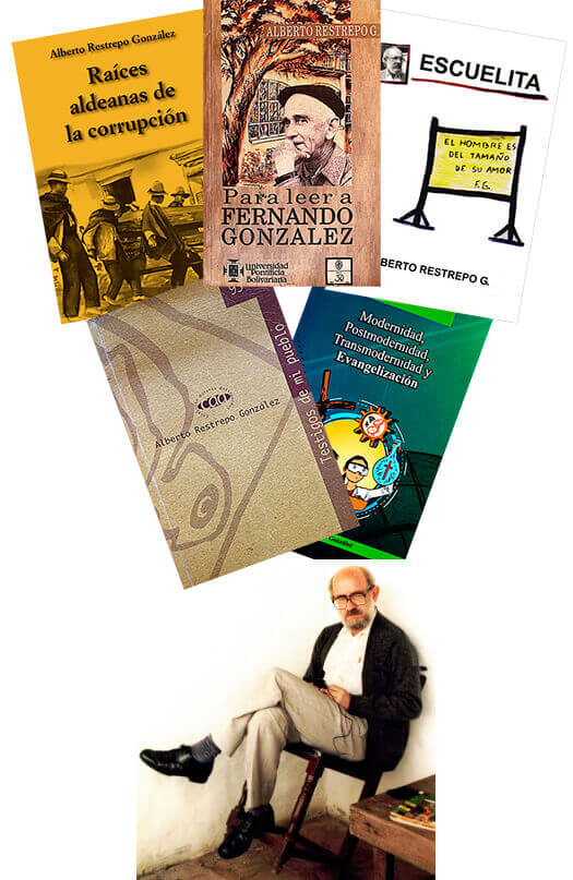 Cinco libros del padre Alberto Restrepo González
