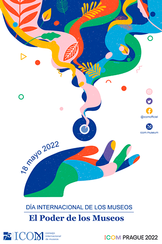 Afiche oficial del Día Internacional de los Museos 2022