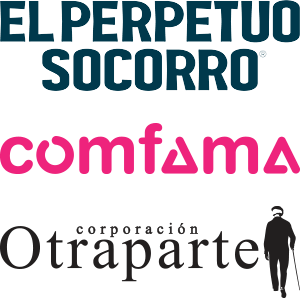 Logos Corporación Perpetuo Socorro, Comfama y Otraparte.