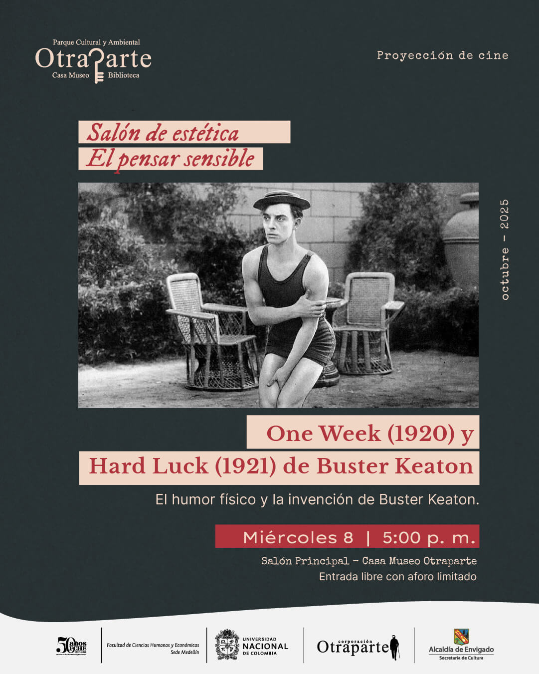 One Week y Hard Luck – Buster Keaton