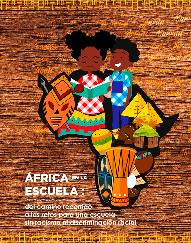 Afiche del proyecto colectivo «África en la Escuela»