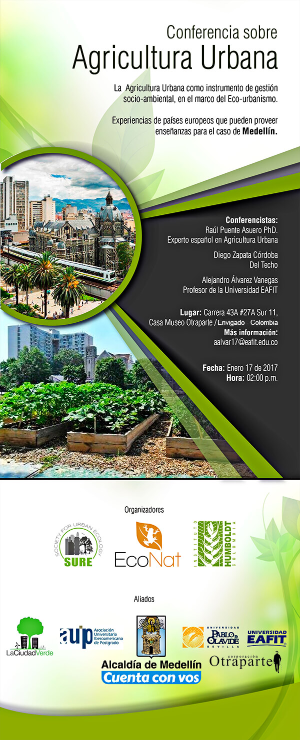 Agricultura Urbana - Conferencia por Raúl Puente Asuero