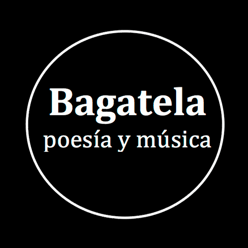 Logo de la agrupación Bagatela poesía y música