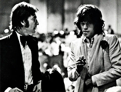 John Lenon y Mick Jagger