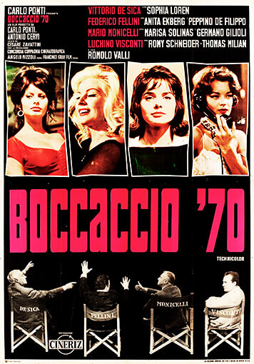 Bocaccio ’70 - Federico Fellini / Luchino Visconti / Mario Monicelli / Vittorio De Sica