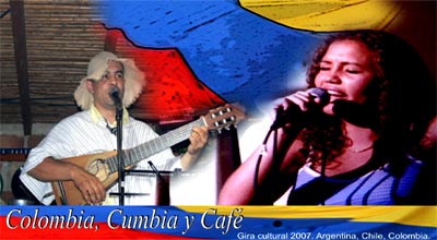 Uber Vélez y Catalina Vargas en gira "Colombia, Cumbia y Café"
