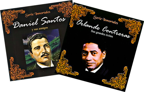 Daniel Santos y Orlando Contreras