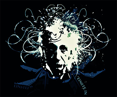 Albert Einstein (1879 - 1955) / Ilustración © Travis Morgan