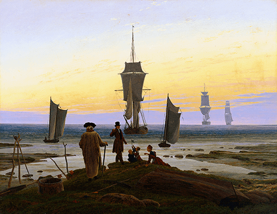 «Etapas de la vida» (1836) de Caspar David Friedrich (1774–1840)