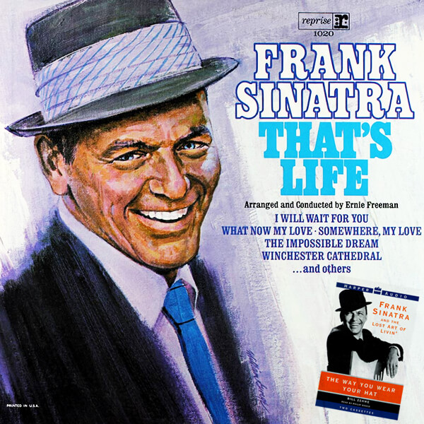 Portada del disco «That’s Life» de Frank Sinatra