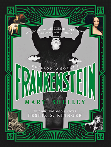 Portada del libro «Frankenstein» de Mary Shelley