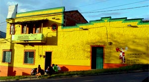 "La casa amarilla", sede de la Corporación Cultural Nuestra Gente