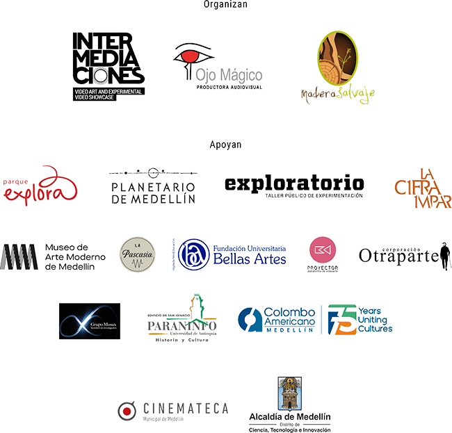 Entidades que apoyan el Festival Internacional de Poesía de Medellín 2022