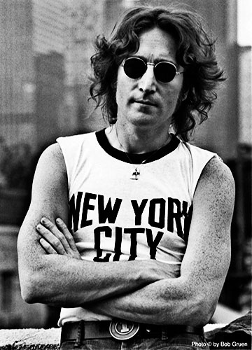 John Lennon - Fotografía por Bob Gruen