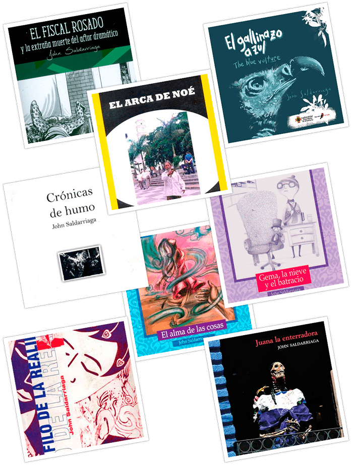 Algunos libros de John Saldarriaga Londoño