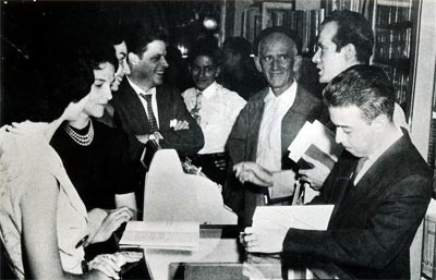 Alberto Aguirre, Fernando González, Manuel Mejía Vallejo y Carlos Castro Saavedra