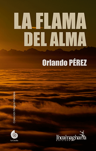 Portada de la novela «La flama del alma» de Orlando Pérez (Ecuador)