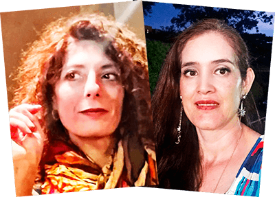 Laura Mabel Stagnaro Darre y Mónica María Mesa Escobar.