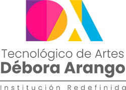Clic en el logo para visitar la página web del Tecnológico de Artes Débora Arango.