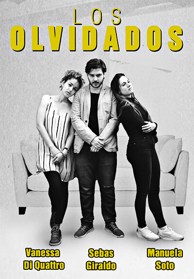 Afiche de la obra teatral «Los olvidados» de Sebas Giraldo D’alleman - Foto © Nicolás Rodríguez