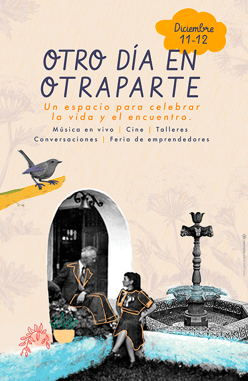 Afiche de la feria cultural «Otro día en Otraparte»