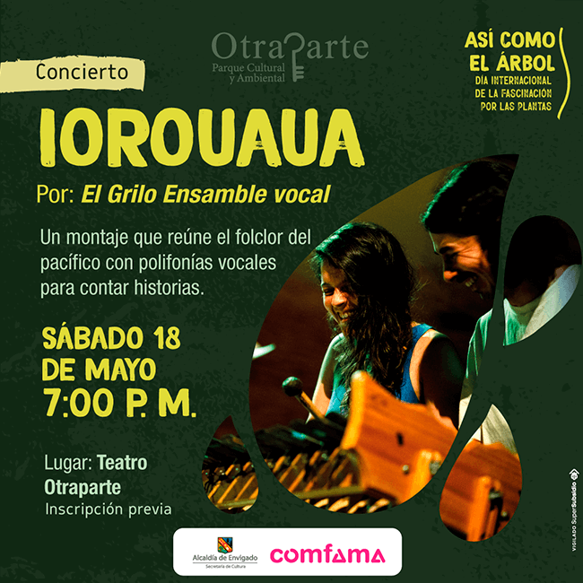Clic en la imagen para obtener más información sobre el concierto «Irouaua» de El Grillo Ensamble Vocal.