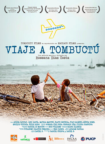 Afiche de la película «Viaje a Tombuctú» de Rossana Díaz Costa